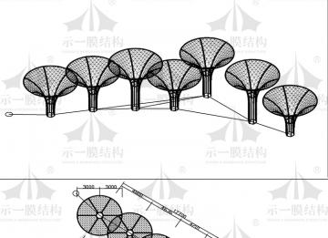 在上海示一膜結(jié)構(gòu)設(shè)計(jì)成套鋼結(jié)構(gòu)圖紙，費(fèi)用大約多少？